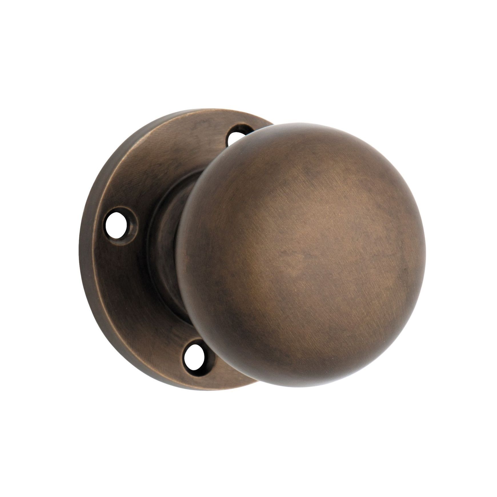 Tradco Retro Fit Mortice Knob on Round Rose