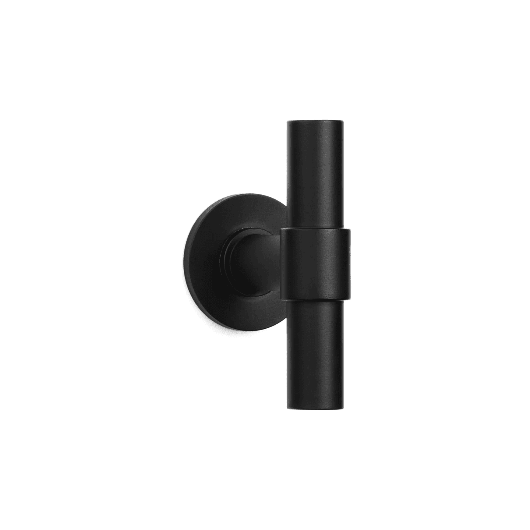 Formani - ONE - Solid Front Door Knob Fixed on Rose