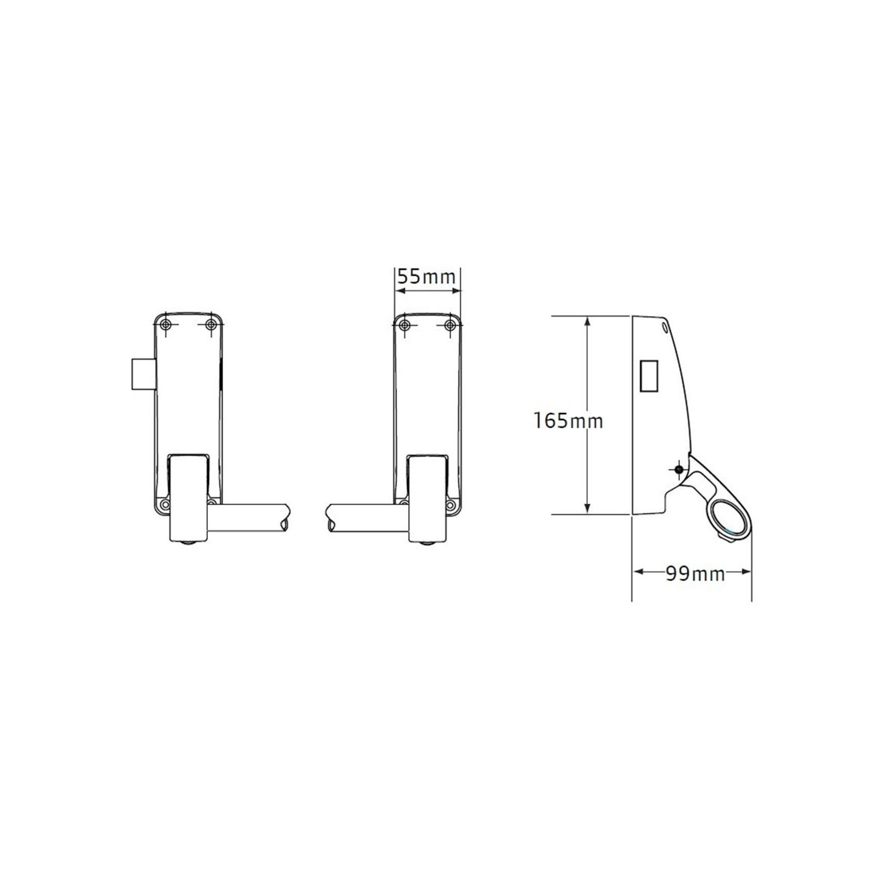 Briton Door Lock Pack Panic Latch Knob LPED009