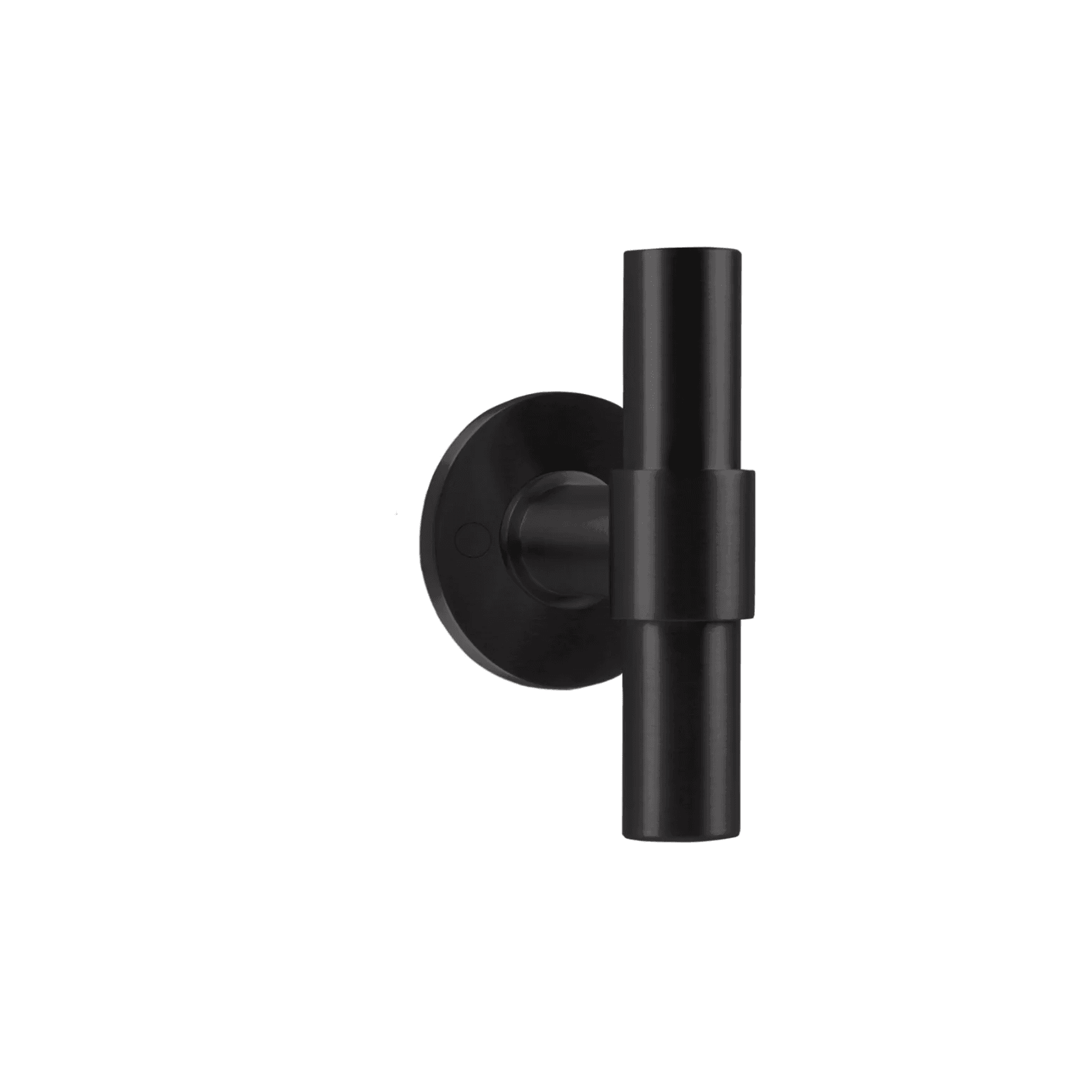 Formani - ONE - Solid Front Door Knob Fixed on Rose