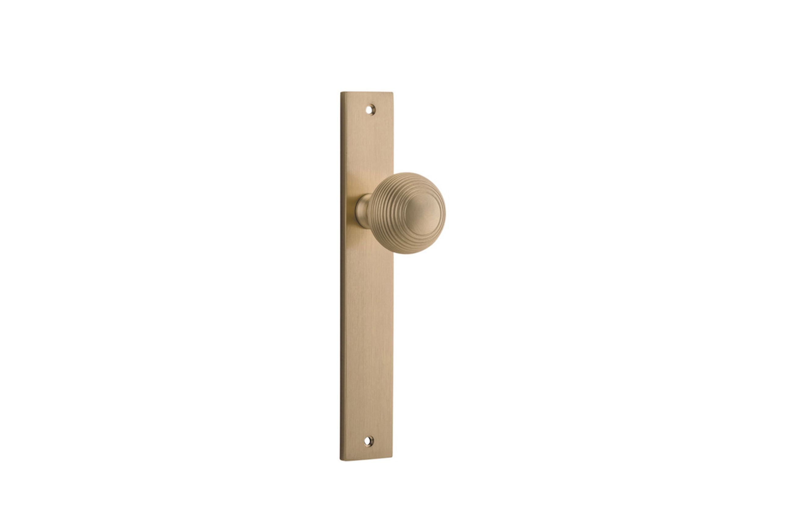 Guildford Door Knob Rectangular Backplate