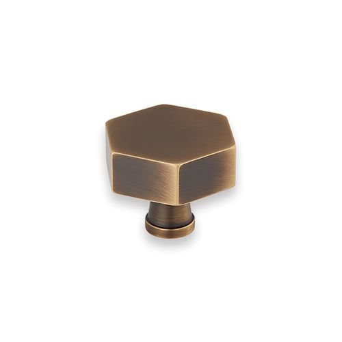 Armac Martin - Crossways Hexagonal Cabinet Knob