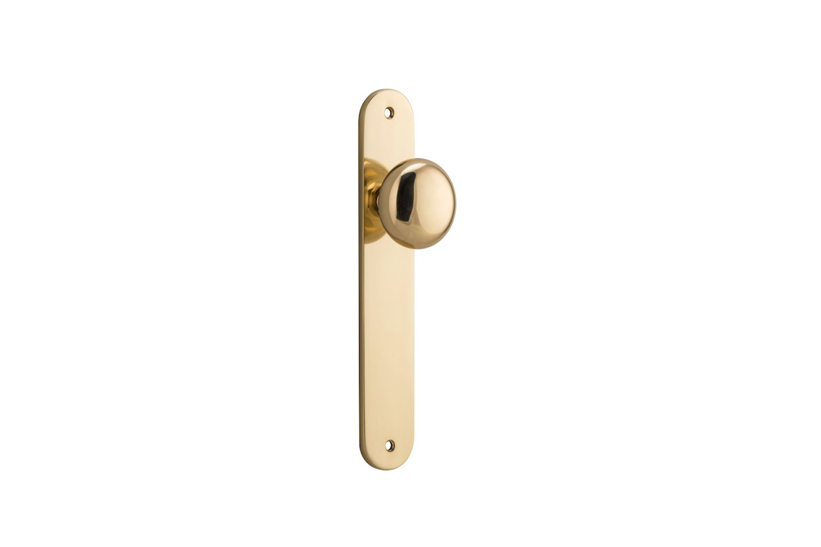 Cambridge Door Knob Oval Backplate