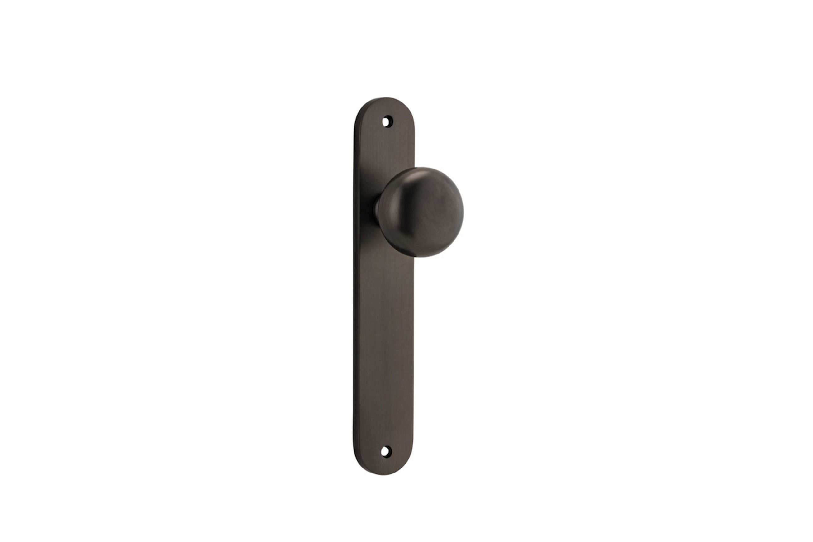 Cambridge Door Knob Oval Backplate