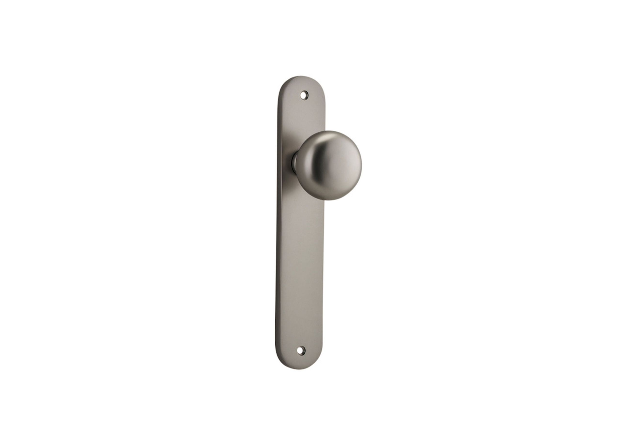 Cambridge Door Knob Oval Backplate