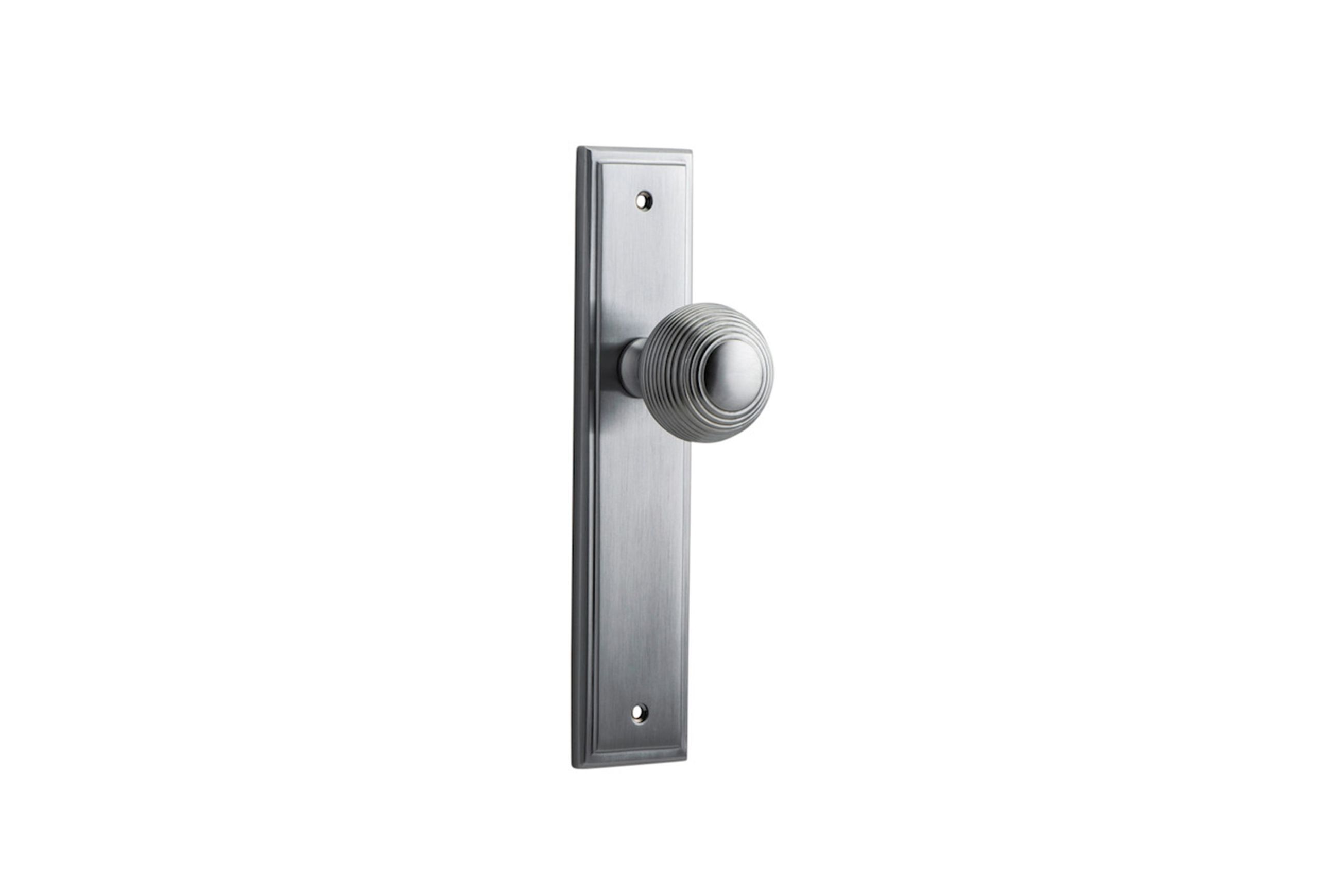 Guildford Door Knob Stepped Backplate