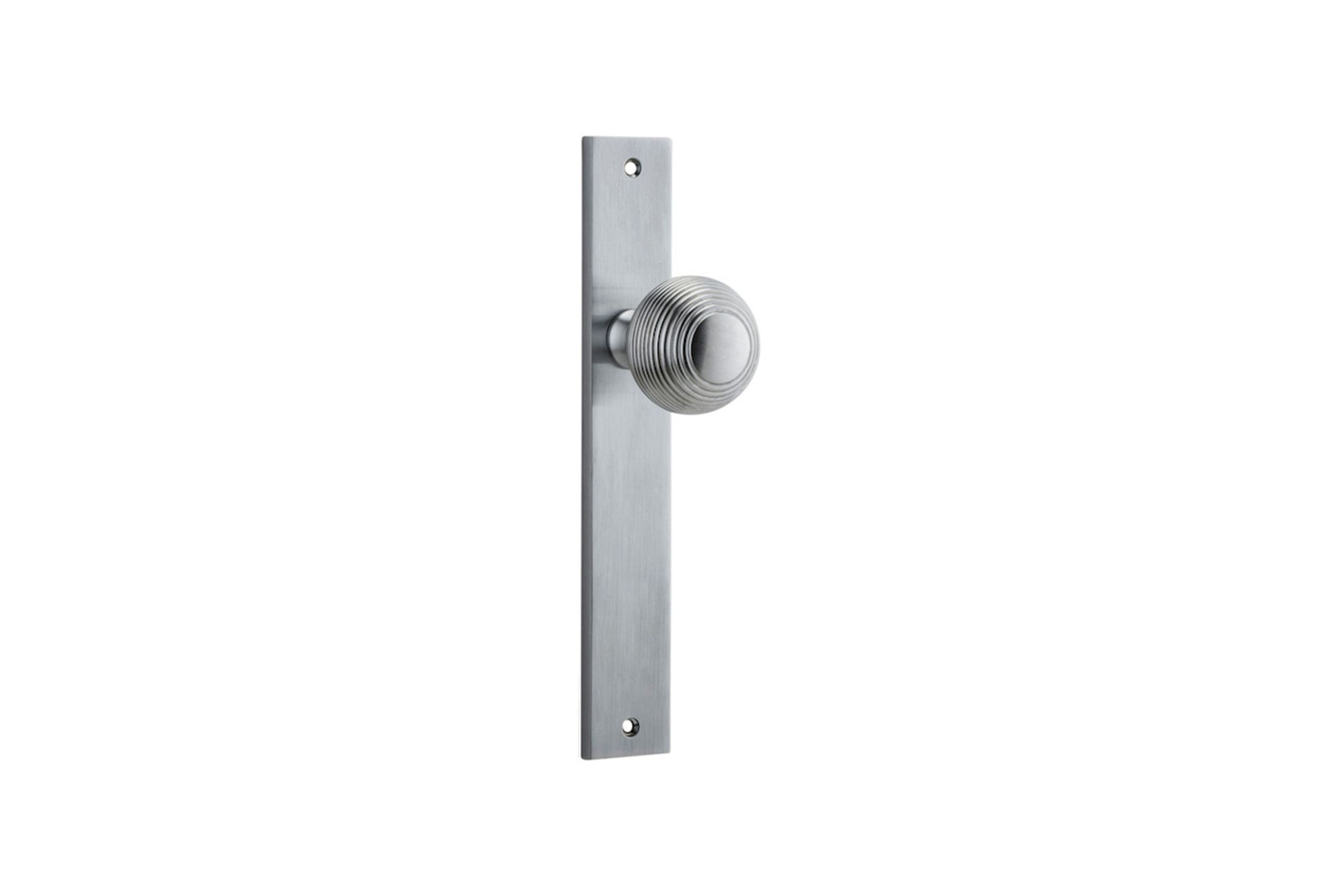 Guildford Door Knob Rectangular Backplate
