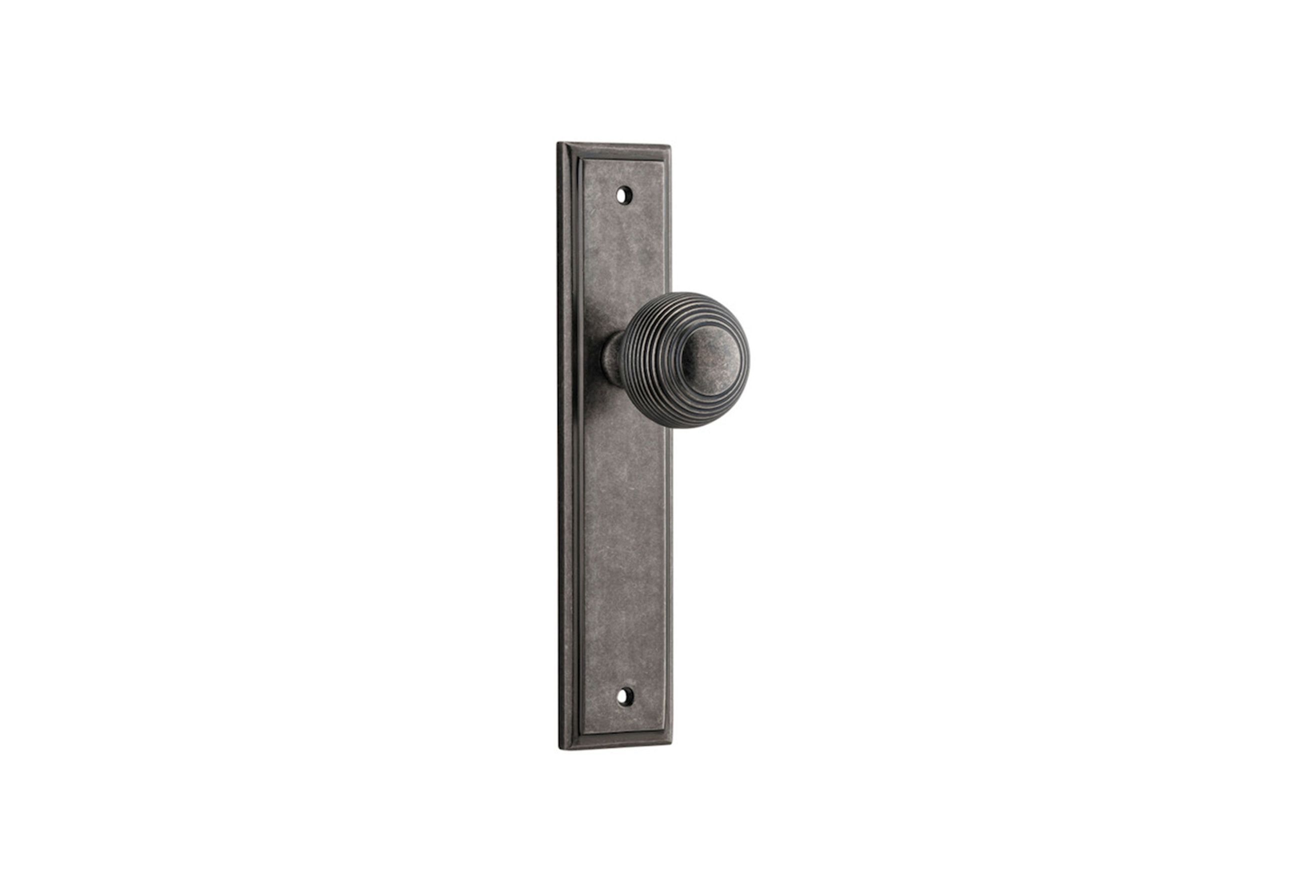 Guildford Door Knob Stepped Backplate