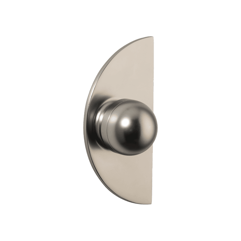 H03 Knob on Backplate Half Moon