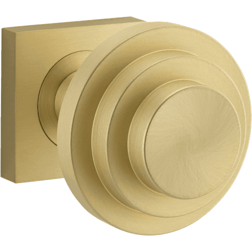 Zzzigurat Door Knob on Rose Square