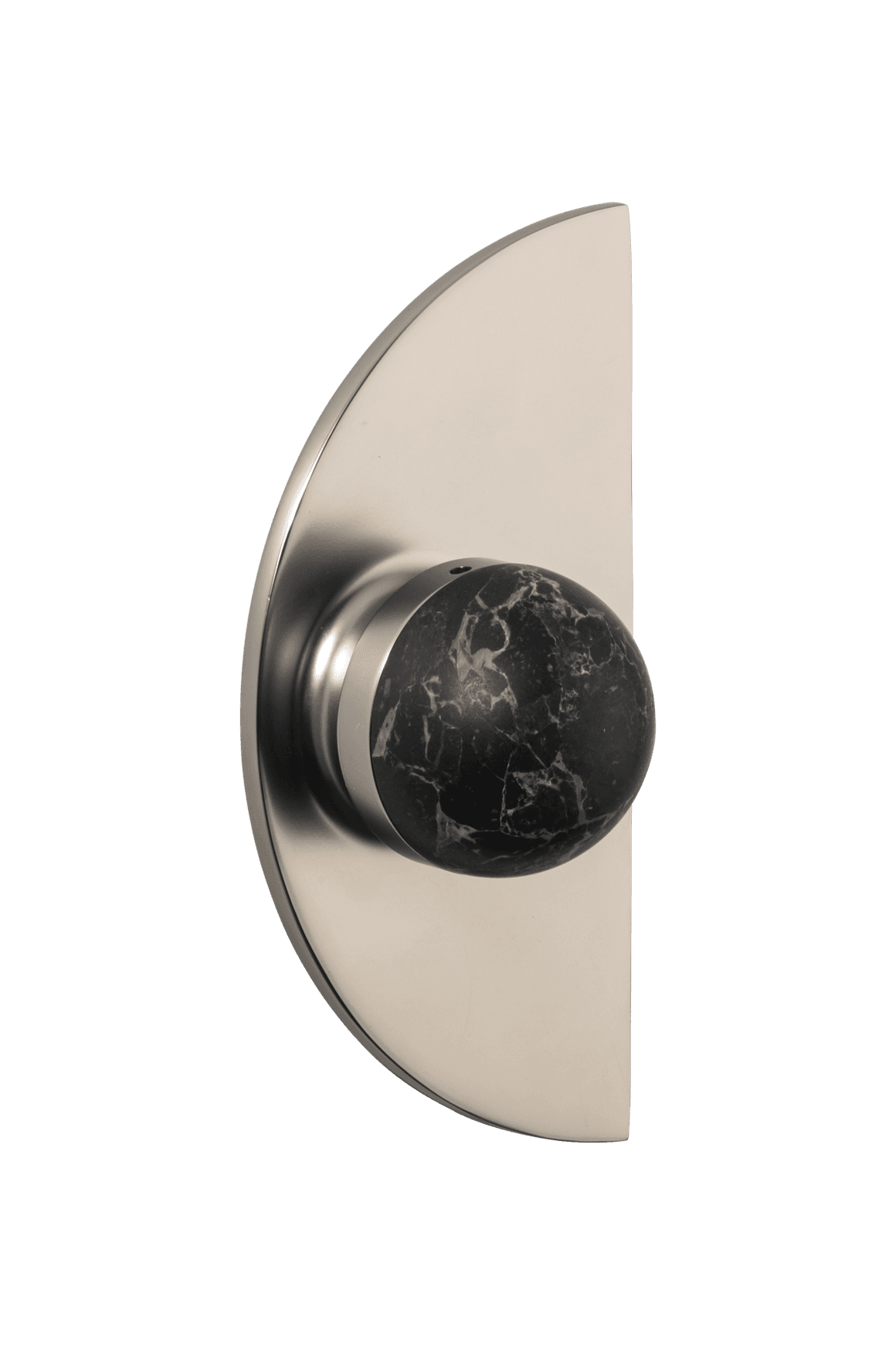 H03 Knob on Backplate Half Moon