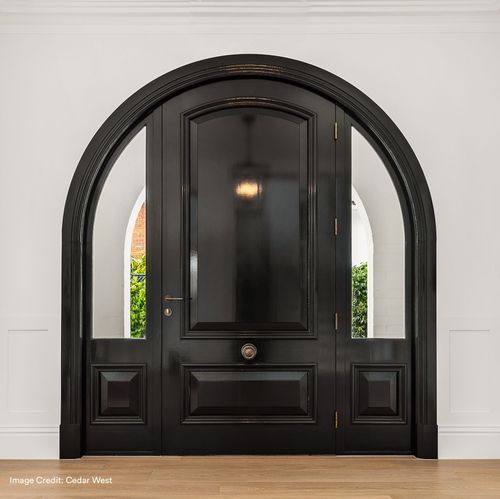 Iver Sarlat Centre Door Knob Distressed Nickel 107mm x 100mm 9407 - Customise to your need