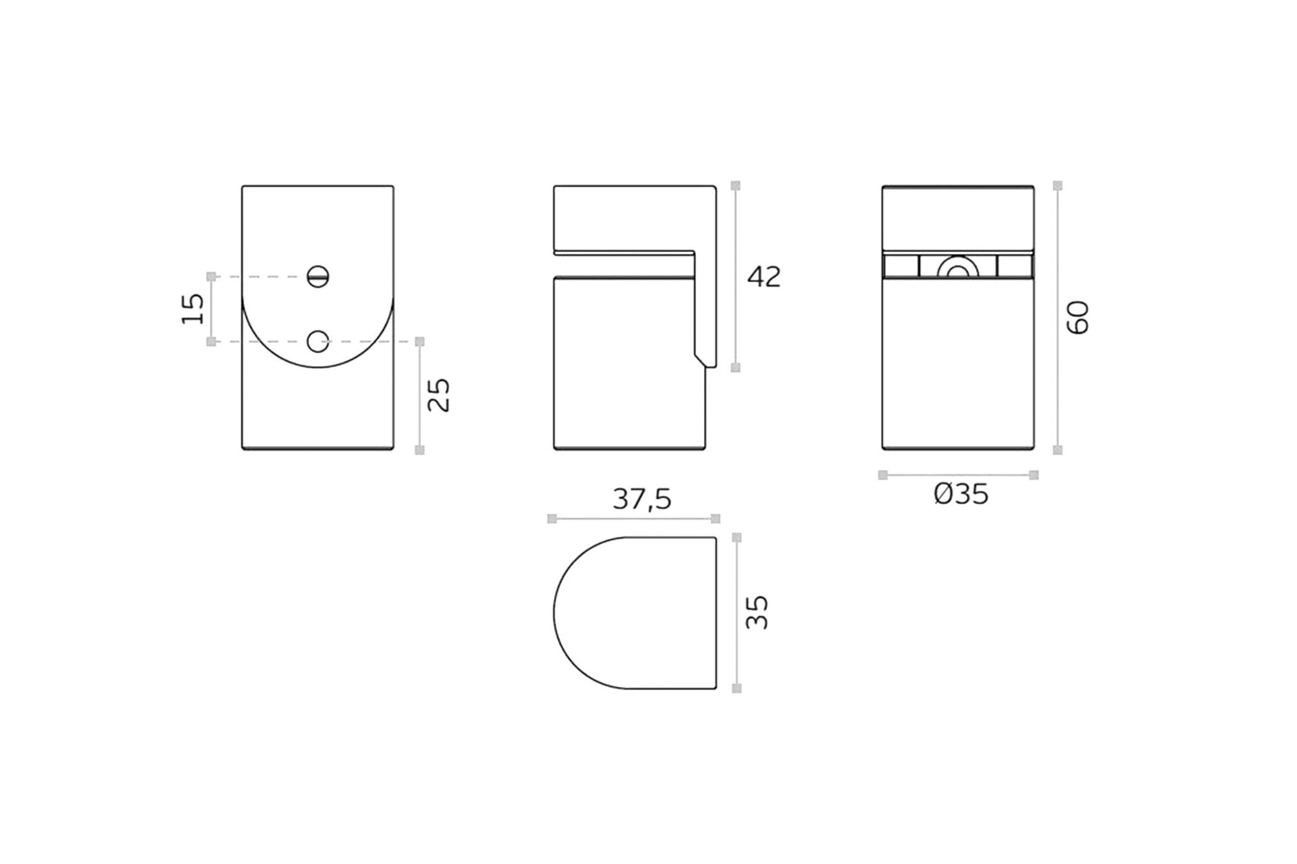 Zanda Heavy Duty Magnetic Door Stop