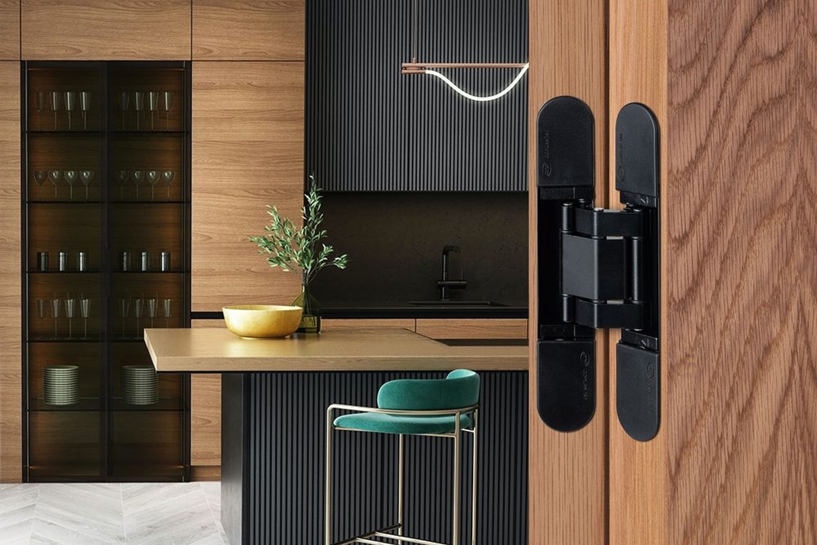 JNF Coplan 3D Adjustable Concealed Hinge 175