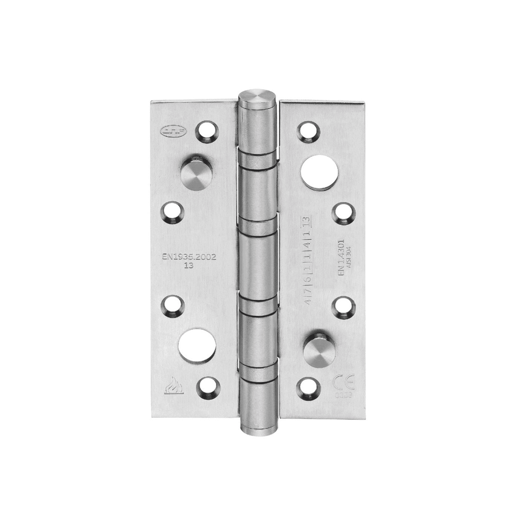 IN.05.020.S.CF Security Butt Hinge with 4 Ball Bearings