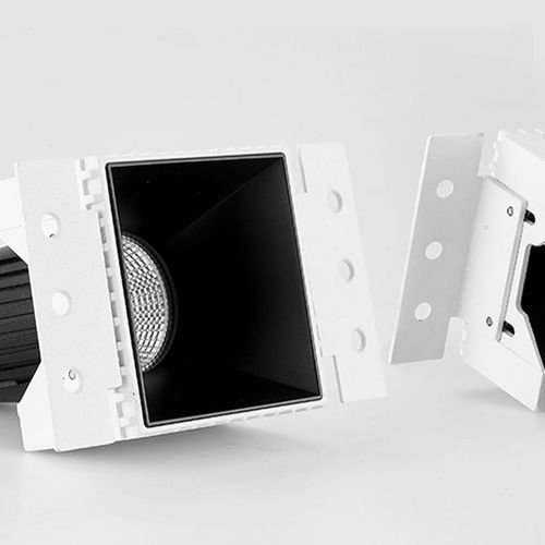 Plaster-in Square Trimless Downlight