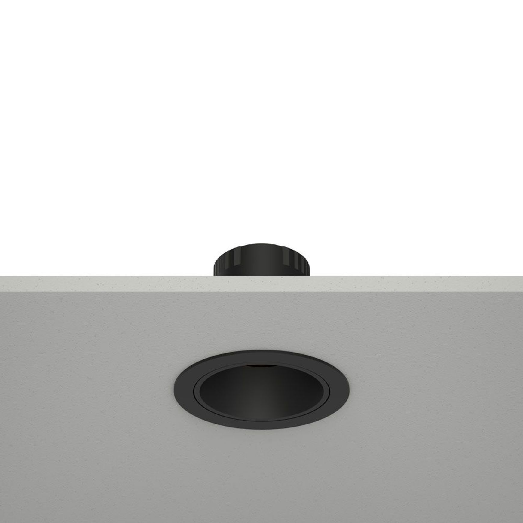 Dark Round Recessed Downlight