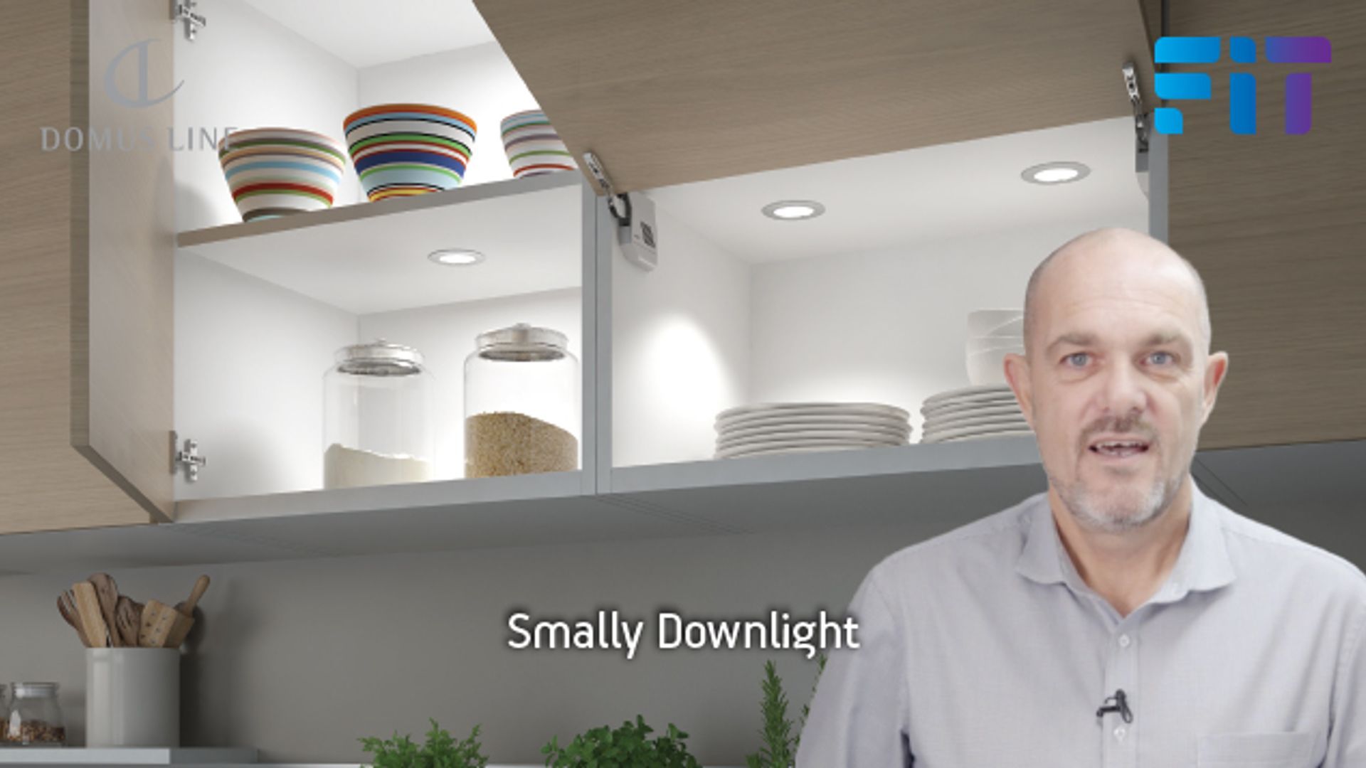 FIT For Purpose Product Video - Domus Line Smally Downlights - Ideal For Kitchen Cabinets