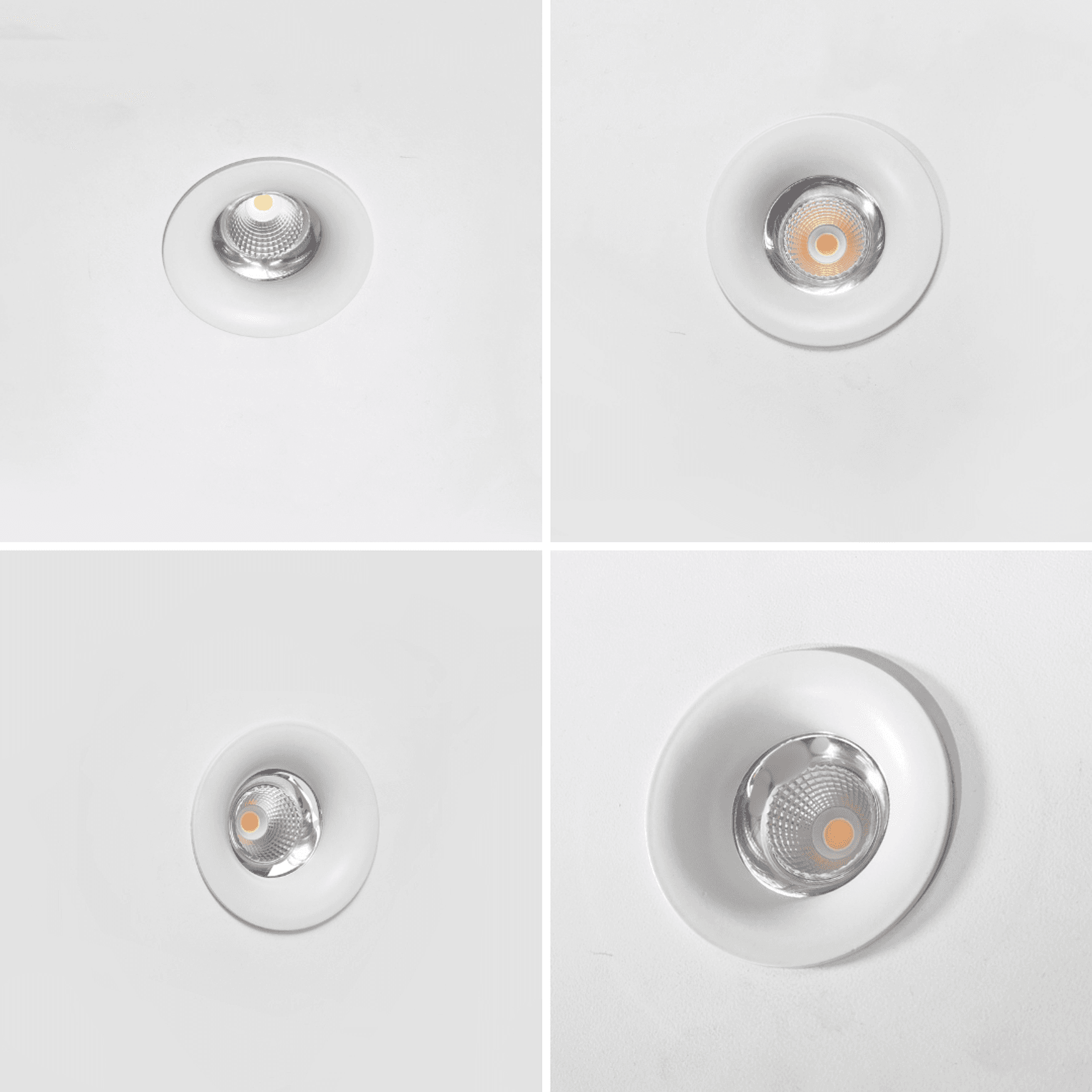 ODA Curved Trim Recessed Downlight 10W IP42
