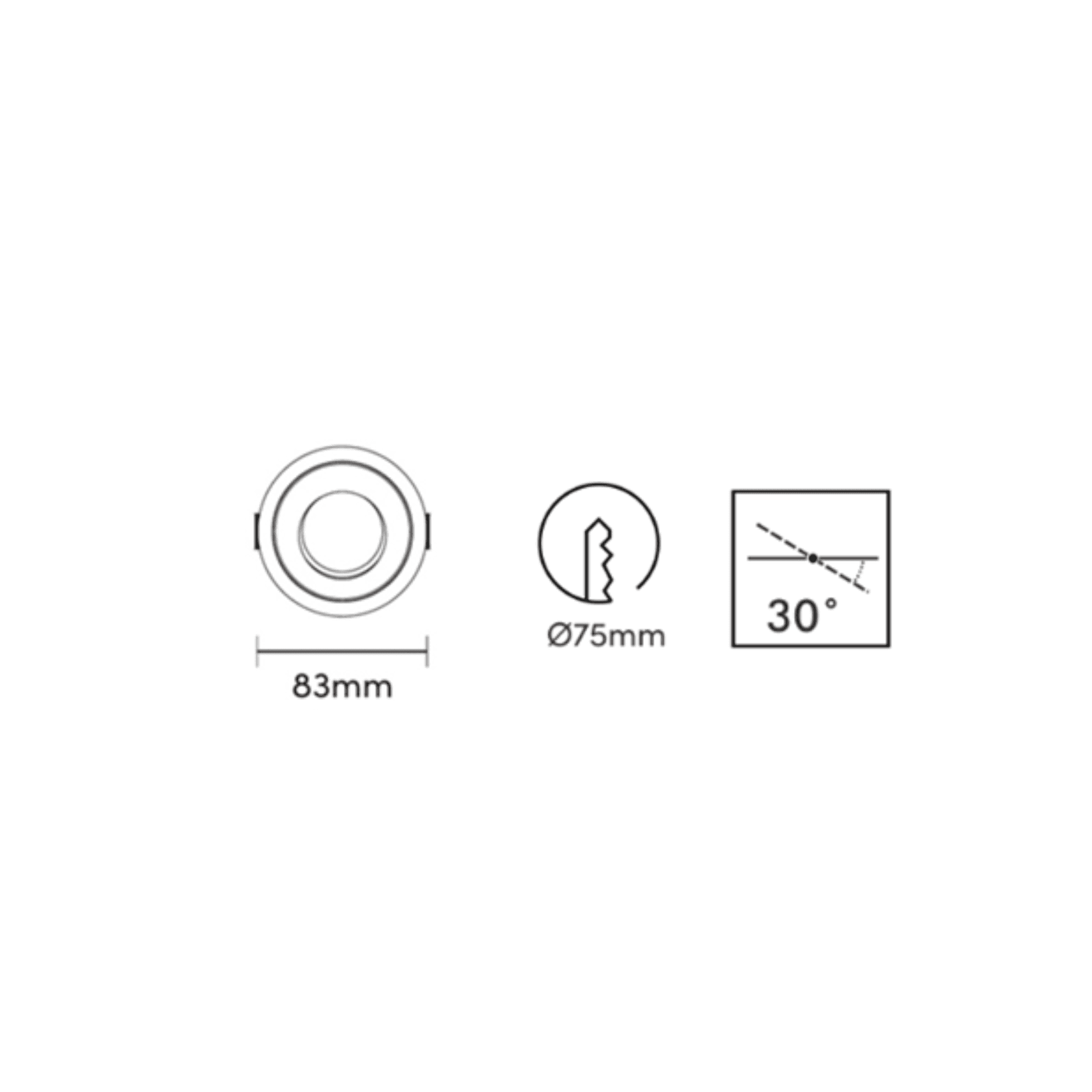 Pristo Recessed Downlights