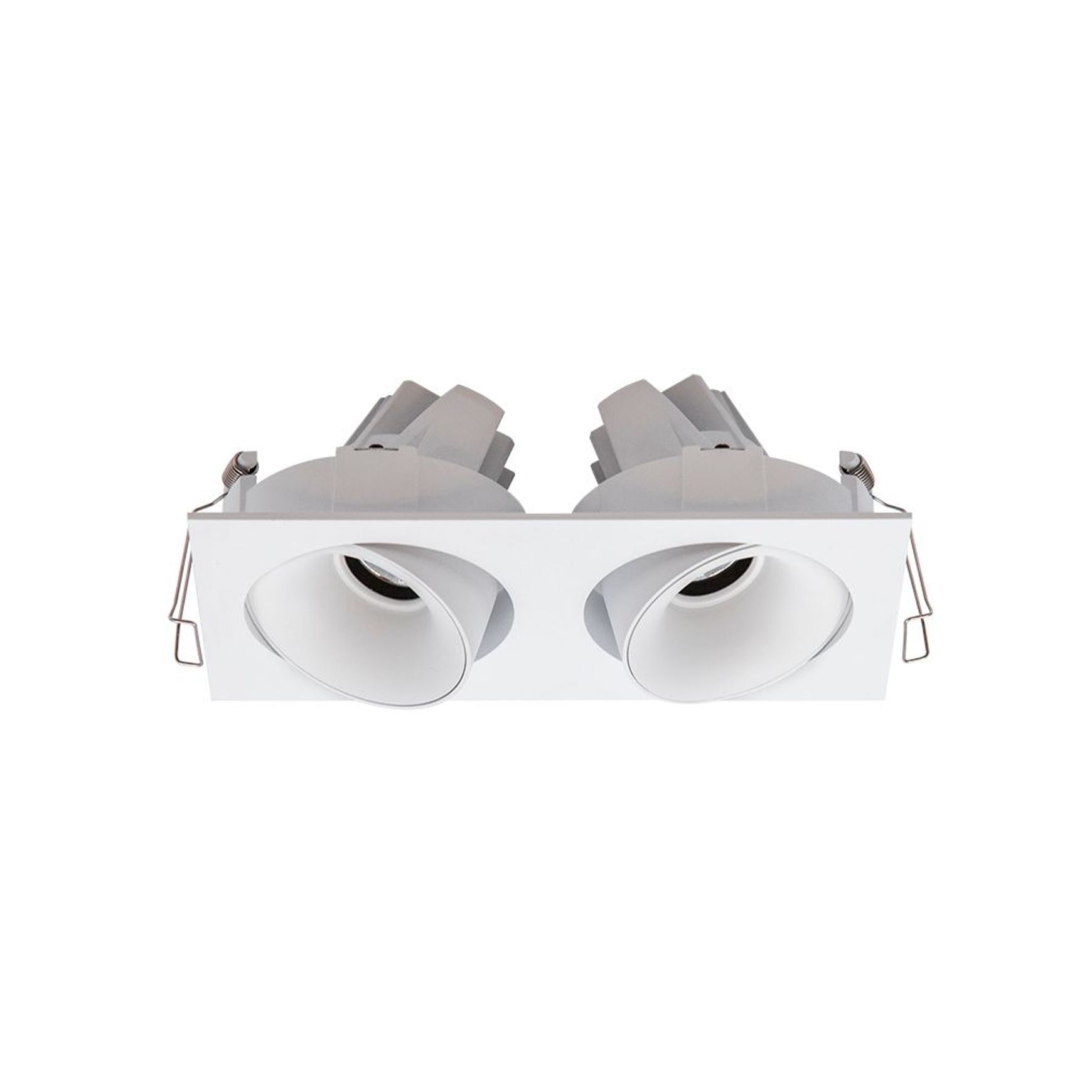 Cevon Dark Art Tilt/Rotate - 2x 11W Double Downlight