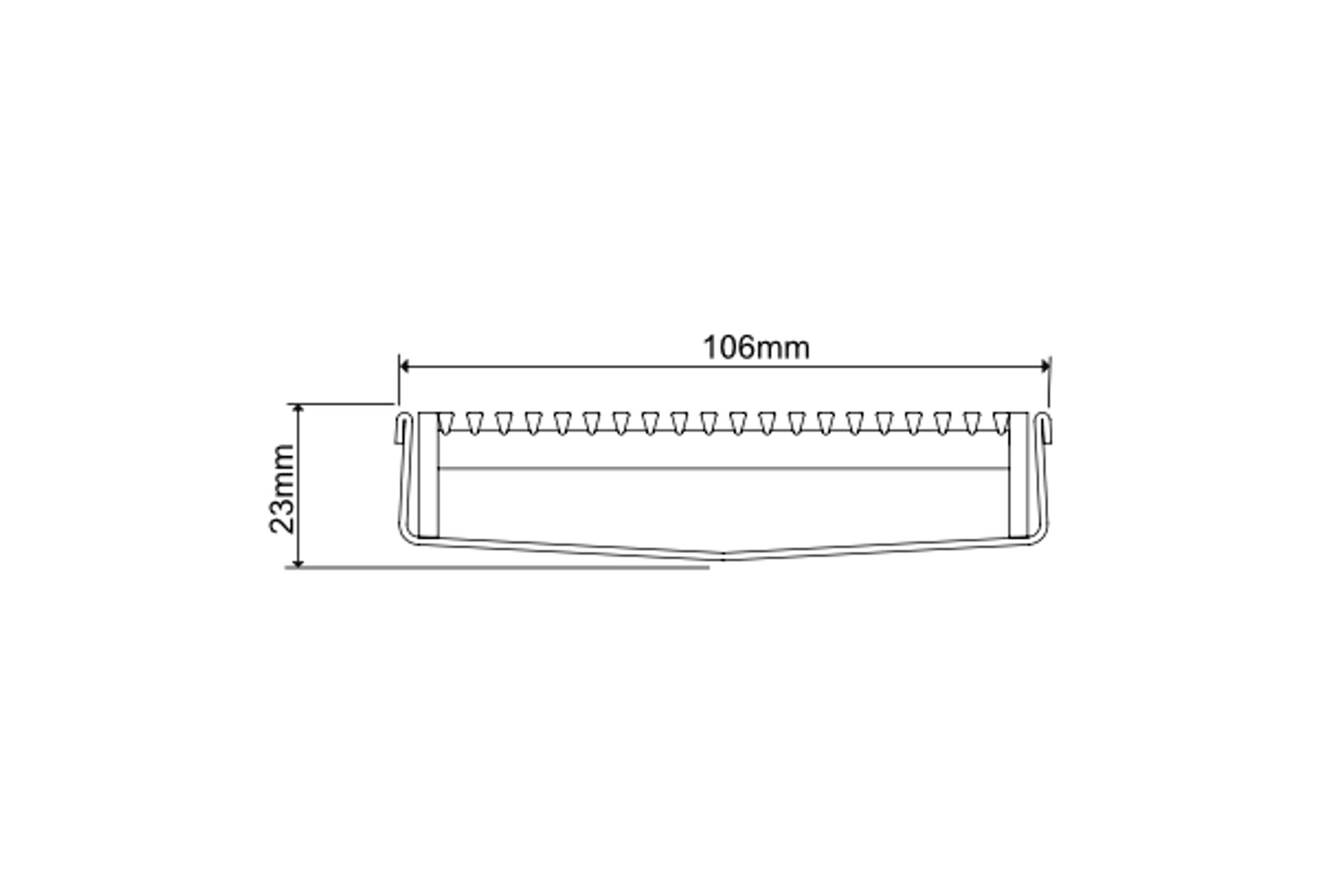 100ARi20MTL Linear Drainage System