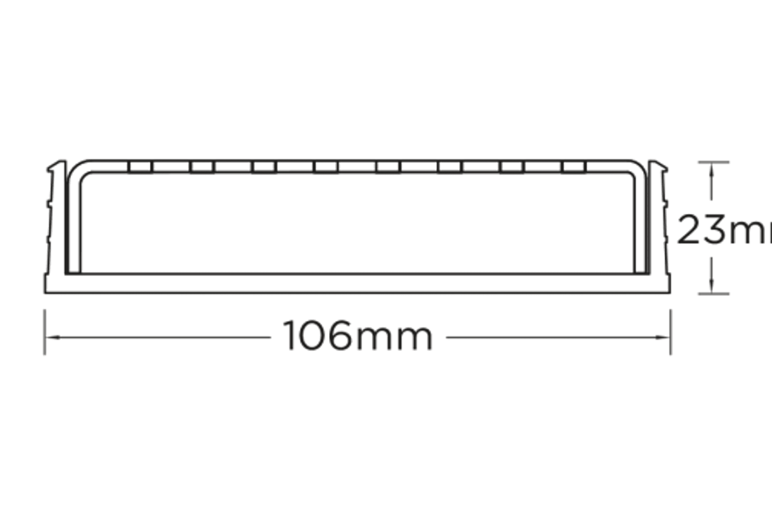 100MNDG20 Linear Drainage System