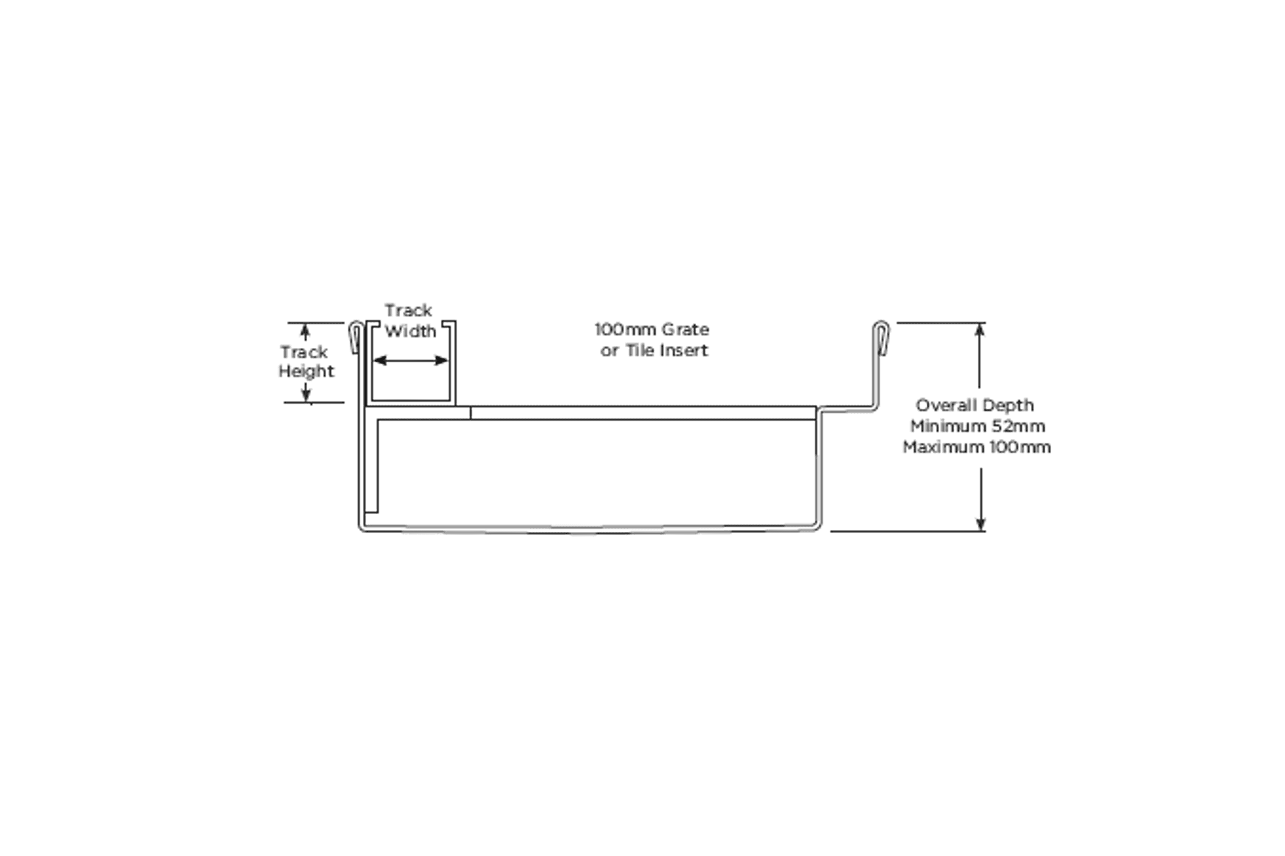 100TRTDiBF Linear Drainage System