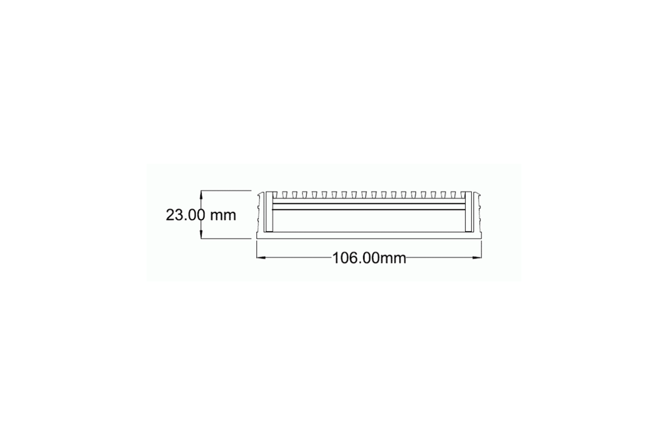 100TRGALLBL20 Linear Drainage System