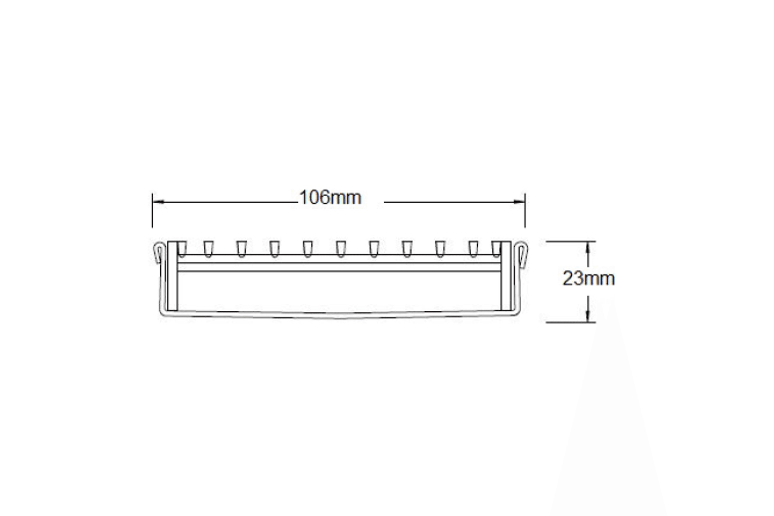100TRi20MTL Linear Drainage System