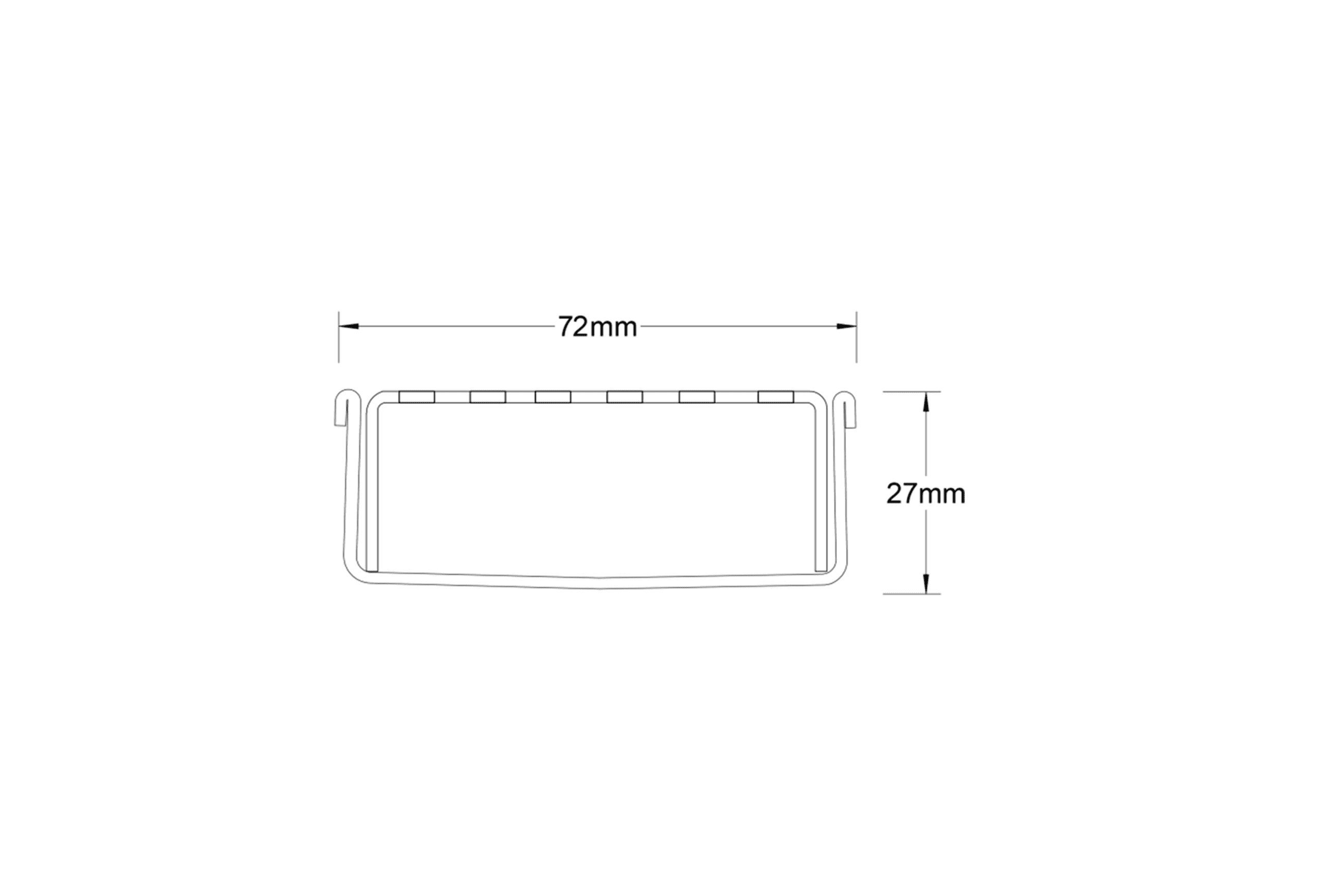 65MNDiCO25 Stainless Steel Drainage Unit- Centre Outlet