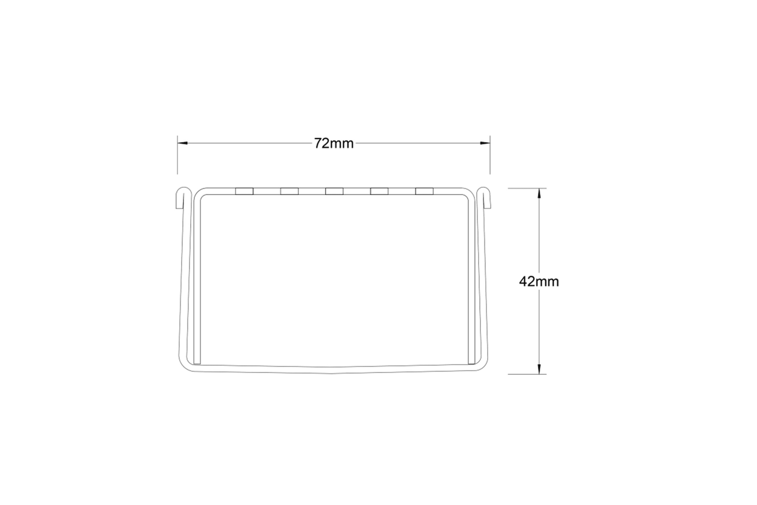 65PSi40MTL Punched Slot Grate