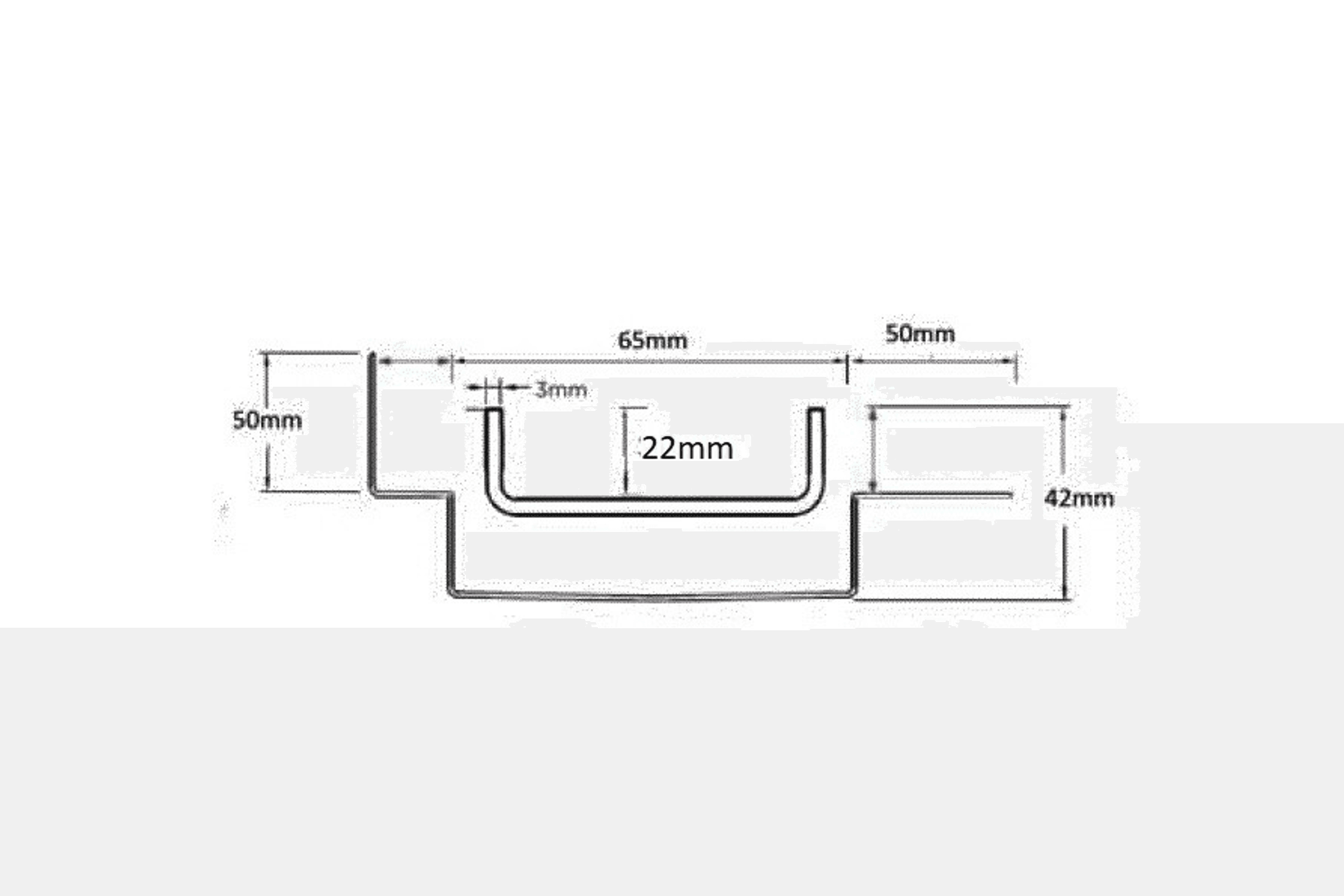 65TiiMTLF Tile Flange