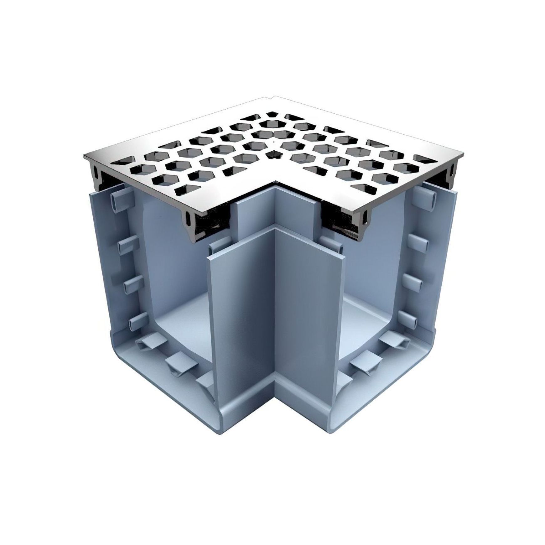 Ultra Drain UDP75 Right Angle Corner