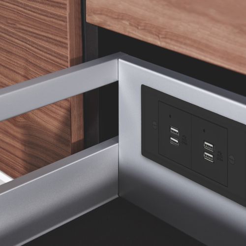 In-Drawer Charging Outlet Docking Point