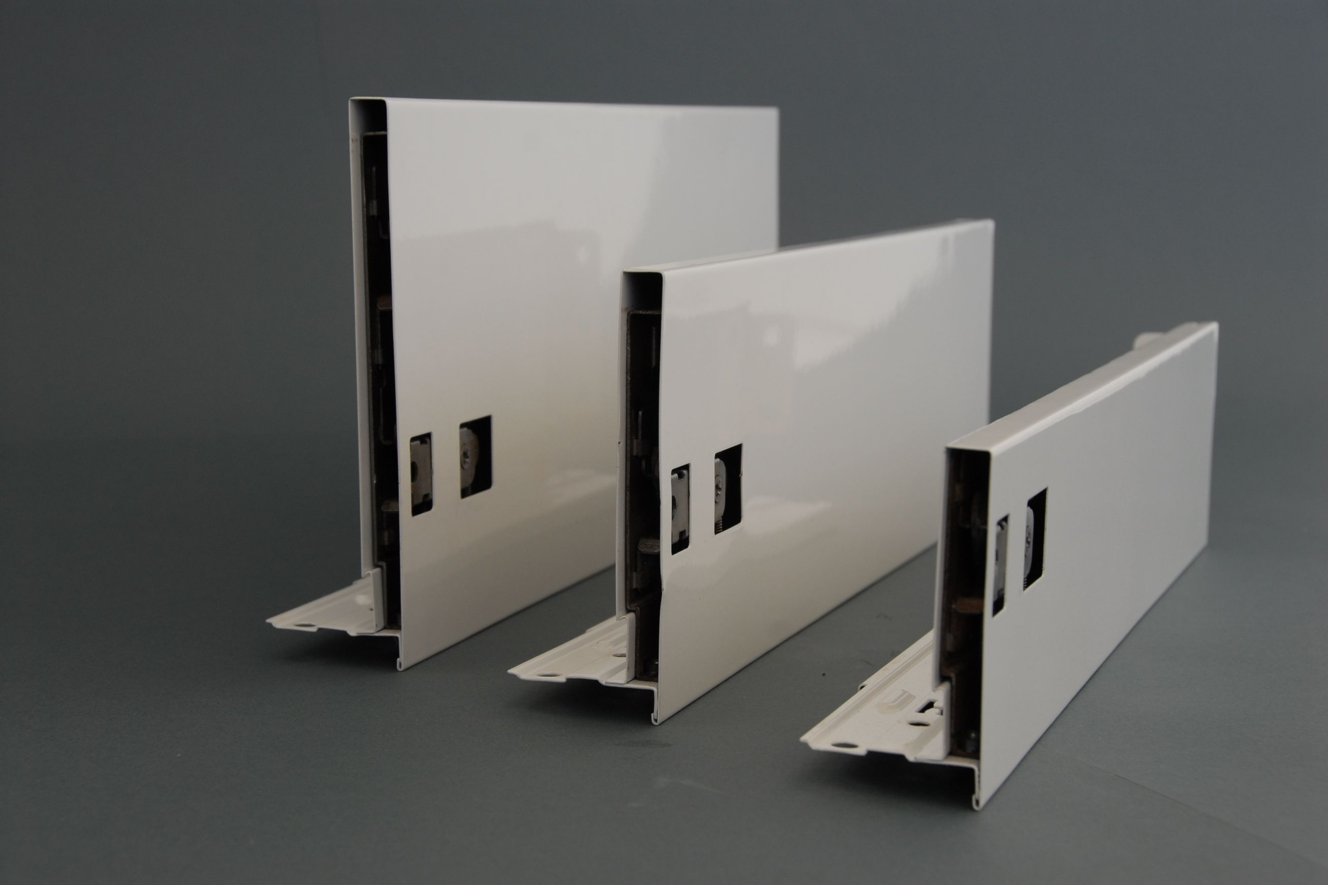 Enko SLIMBOX - Soft Close Drawer System White Knock In