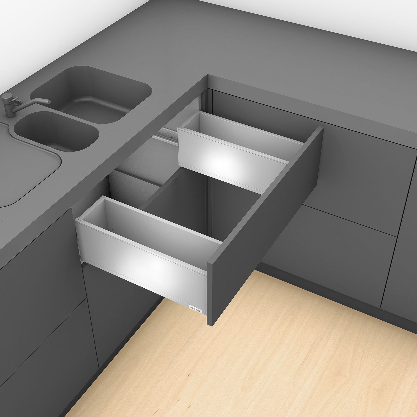 Sink Drawer - Cabinet Application