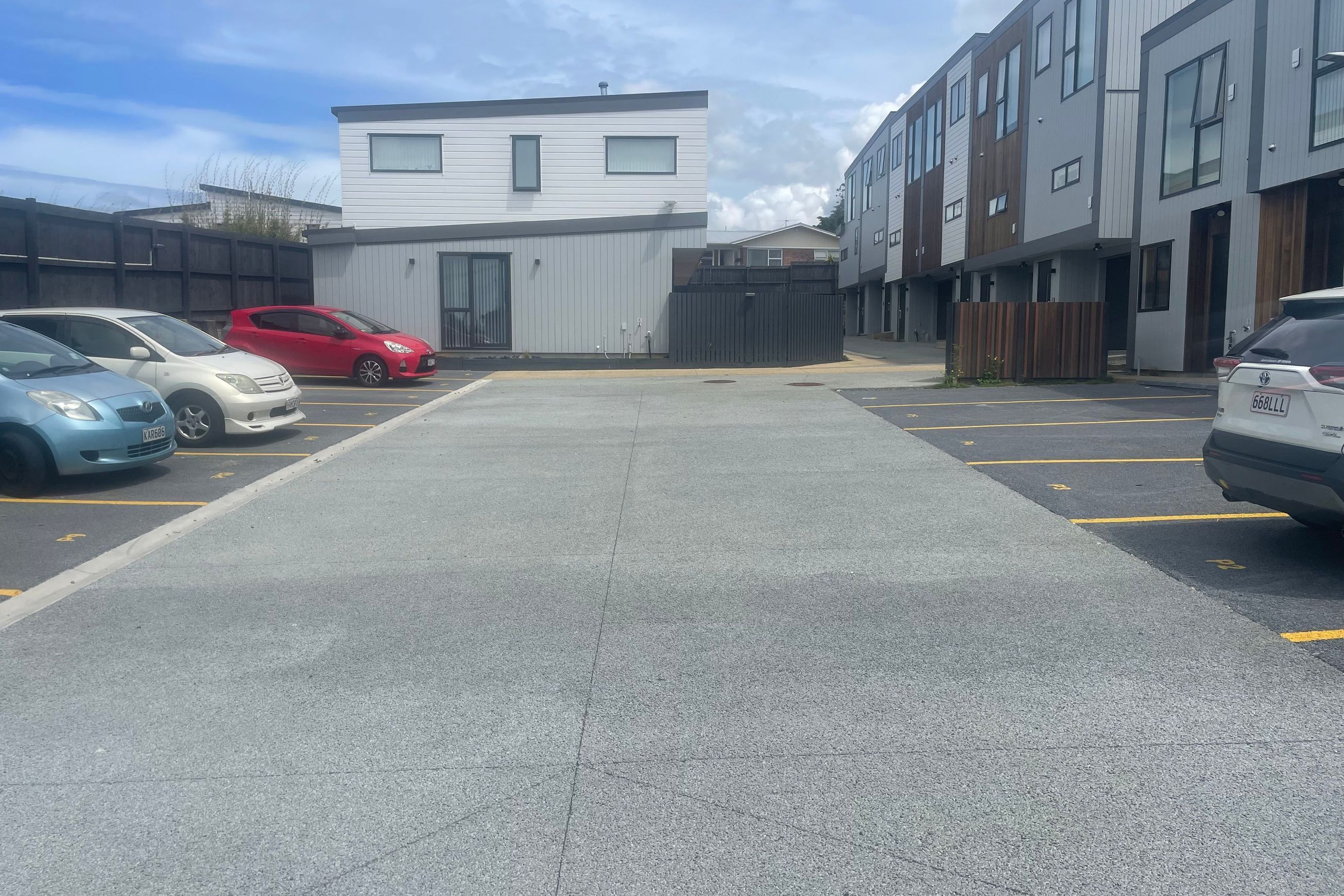 Permeable Concrete Carparks by Permcon