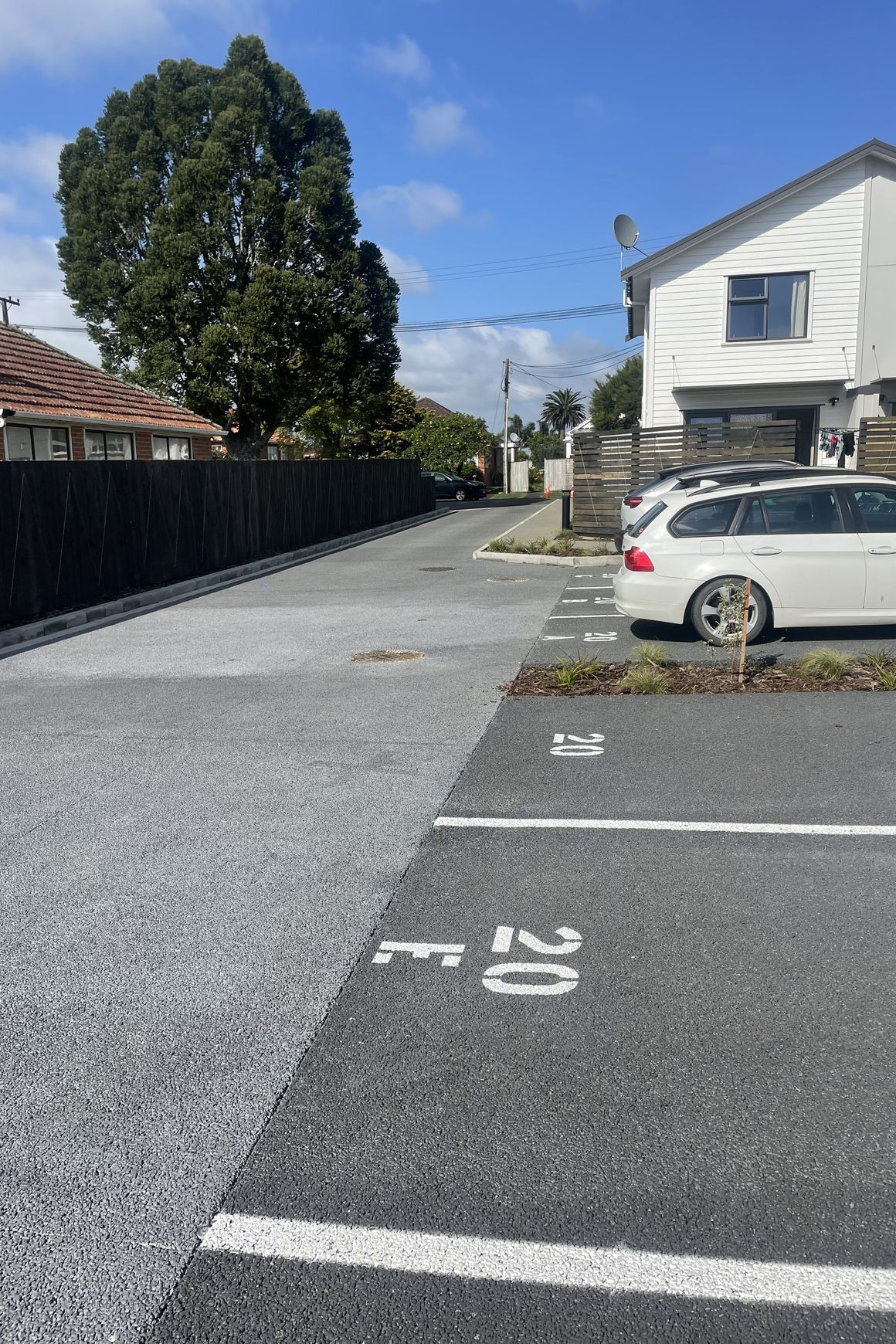 Permeable Concrete Carparks by Permcon