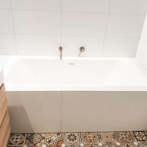 Emily ST28 1800mm Built-in Stone Bath