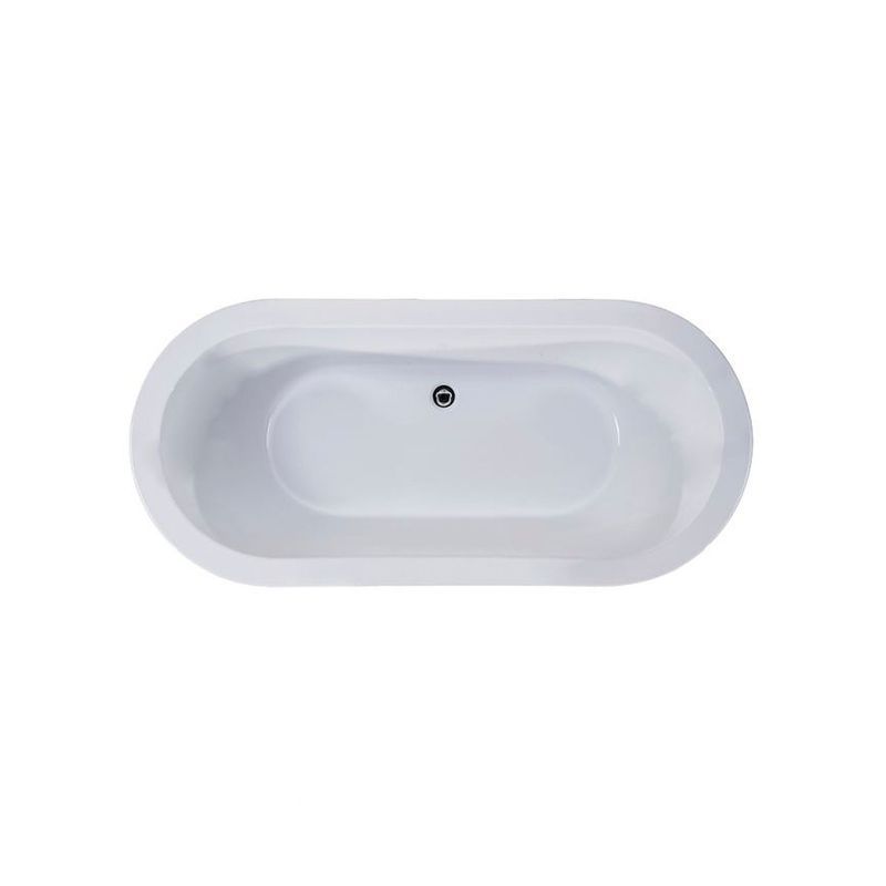 Tondo 1680 Oval Inset Bath