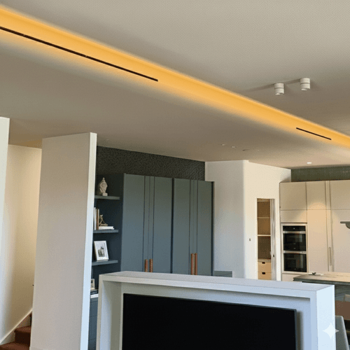 Shadowline AC linear channel 25mm, 50mm, 75mm