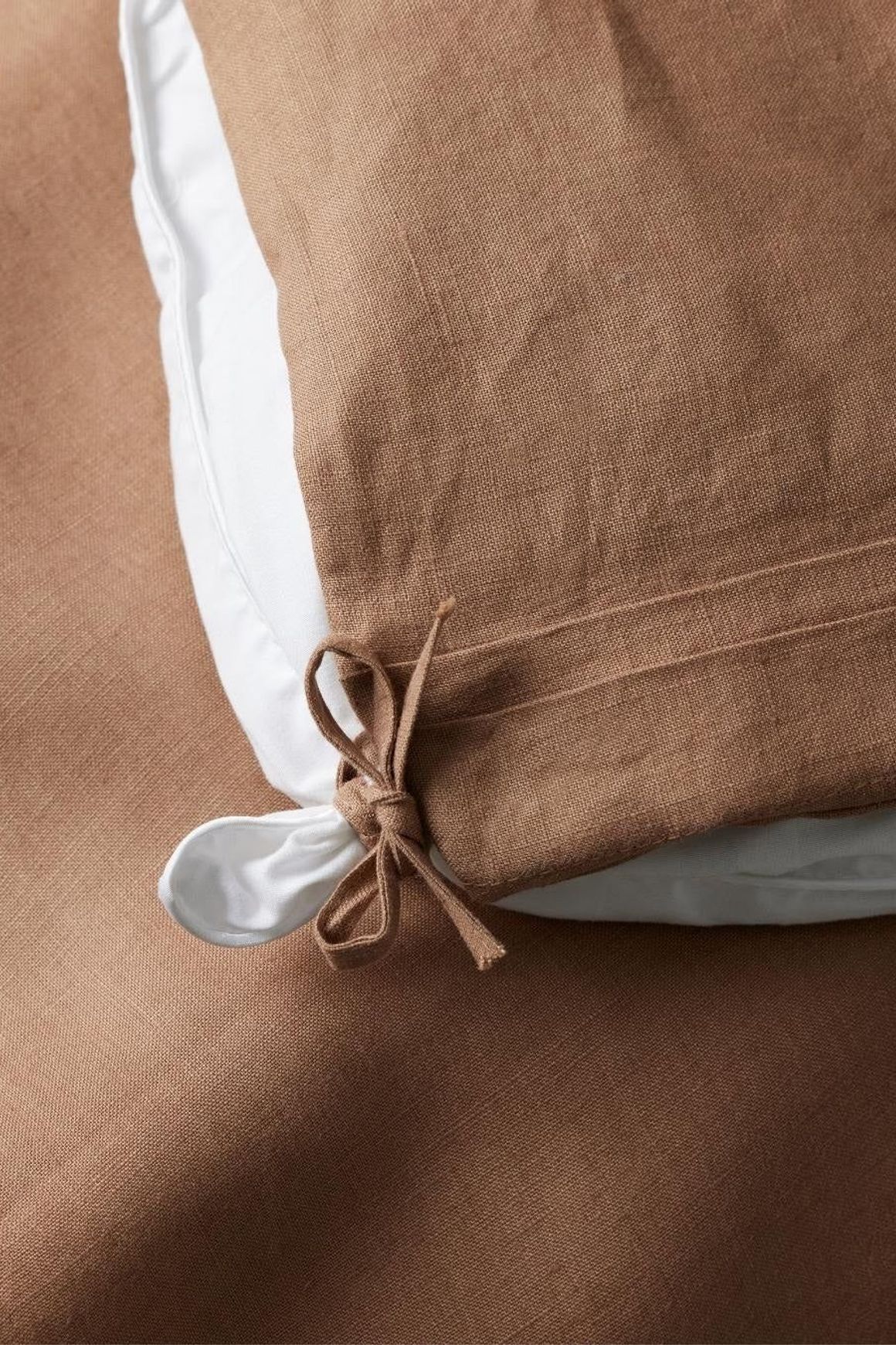 Ravello Linen Quilt Cover - Biscuit | Weave Home Bed Linen