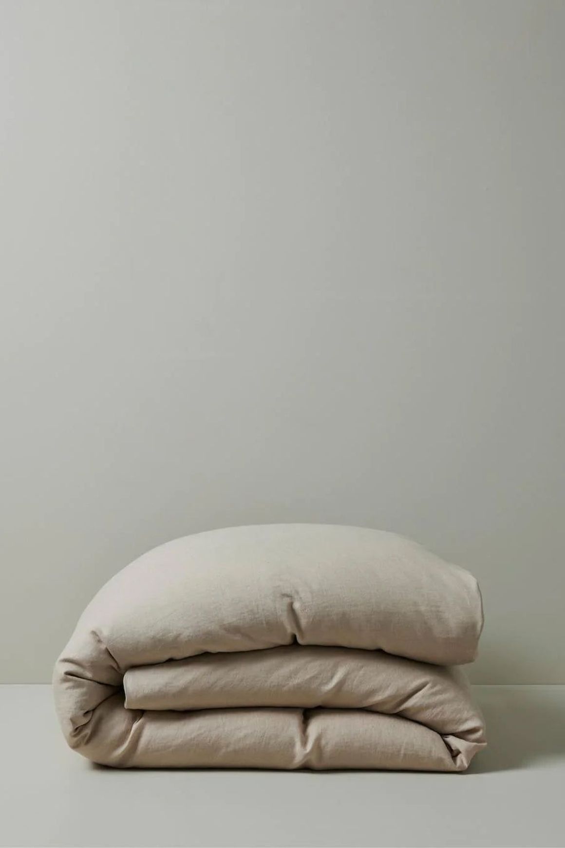 Ravello Linen Quilt Cover - Shell | Weave Home Bed Linen