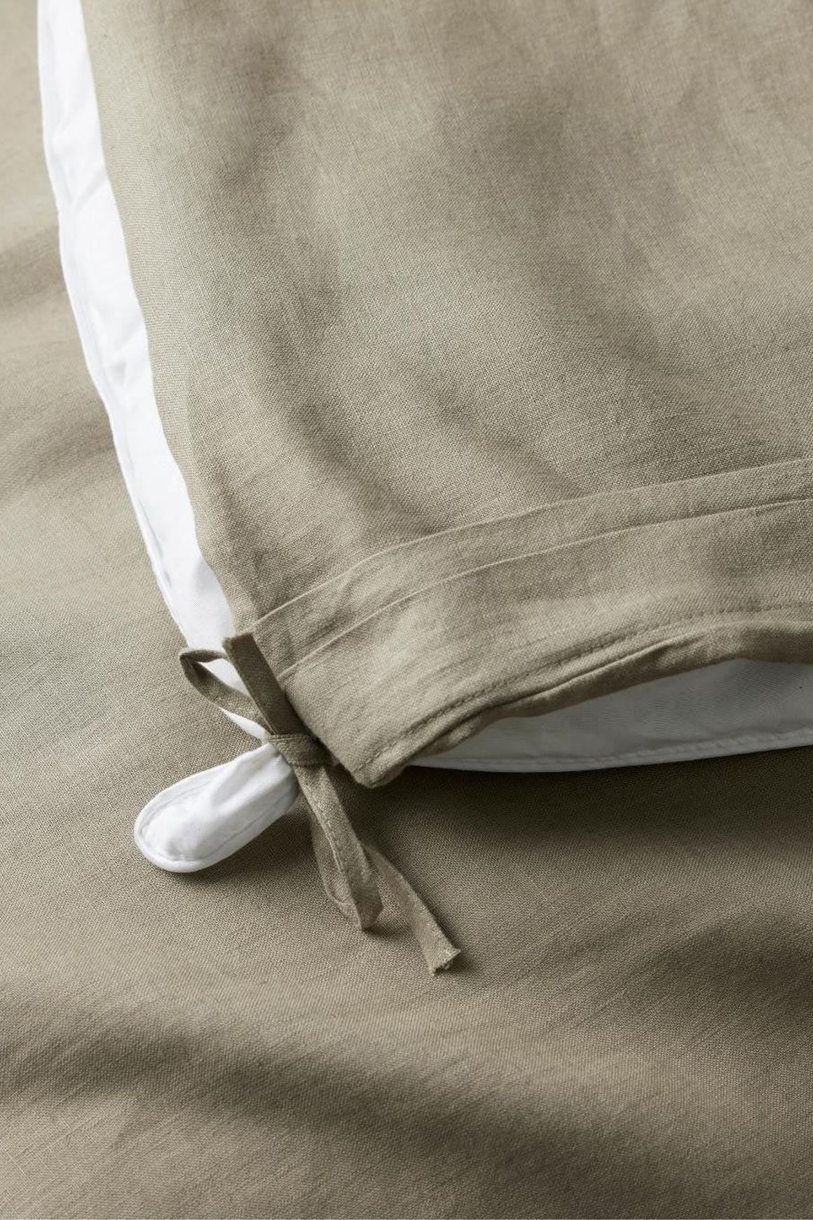 Ravello Linen Quilt Cover - Caper | Weave Home Bed Linen