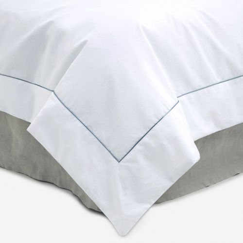 Pure Cotton Superking Duvet Cover with Piping