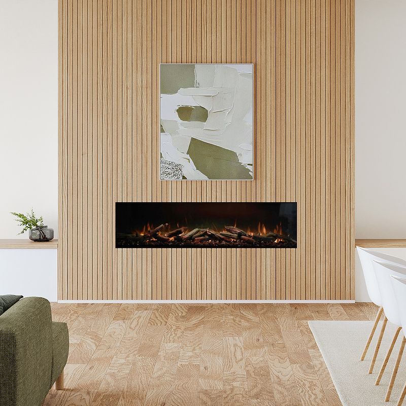 Ambe Multi65 Electric Fireplace | Landscape/Corner/Bay