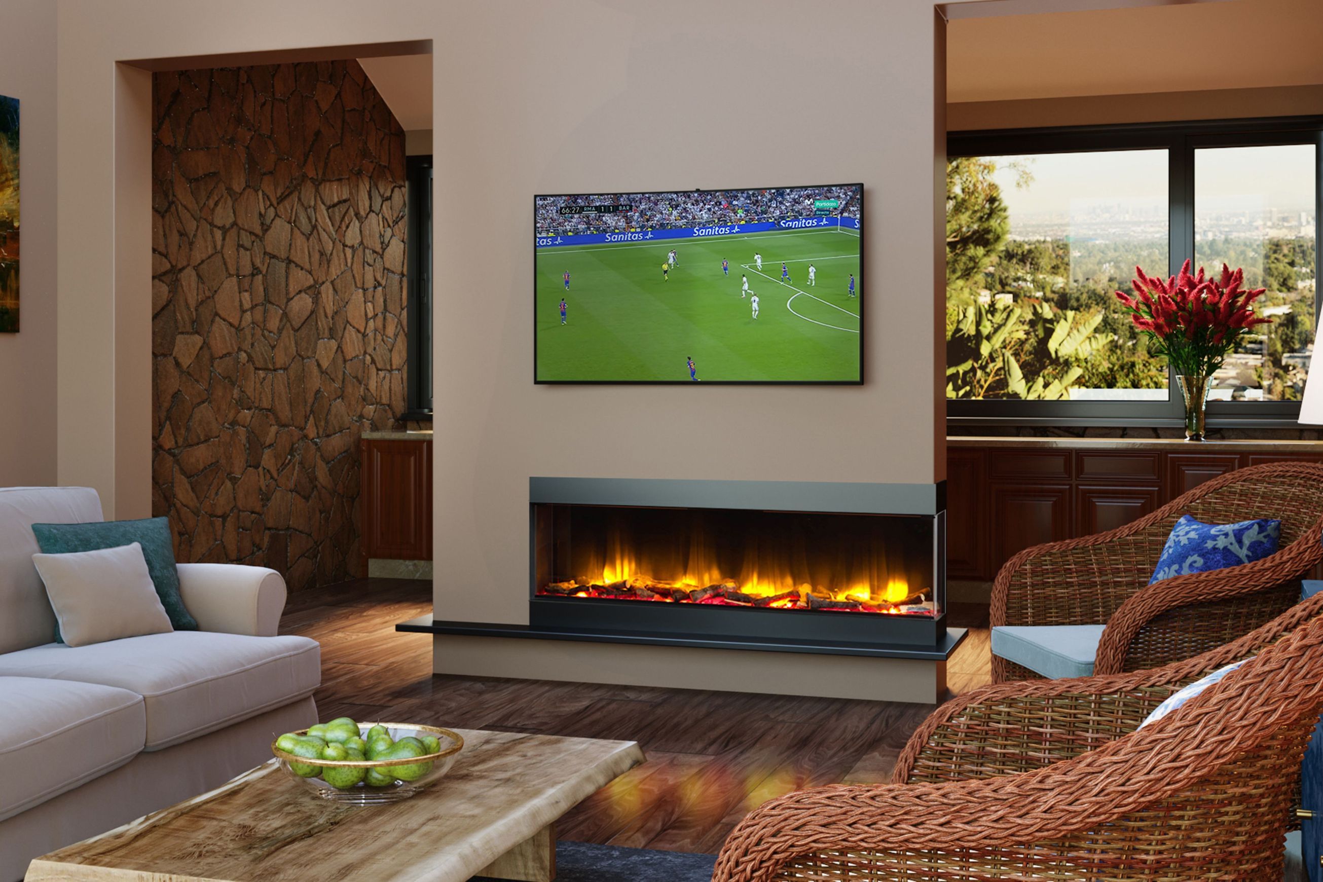 1600E | Electric Fireplace