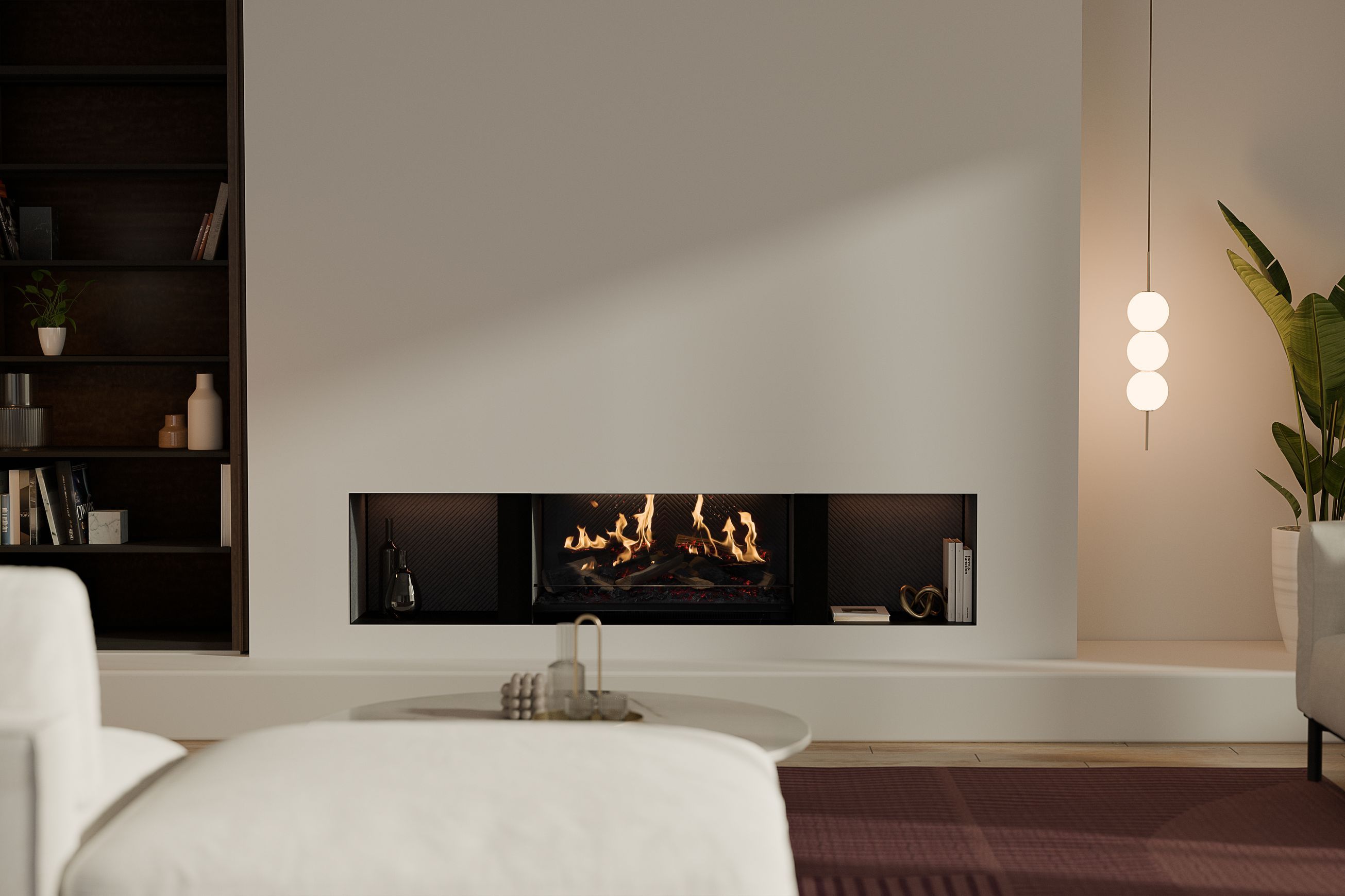 Escea LE800 Holographic Electric Fireplace