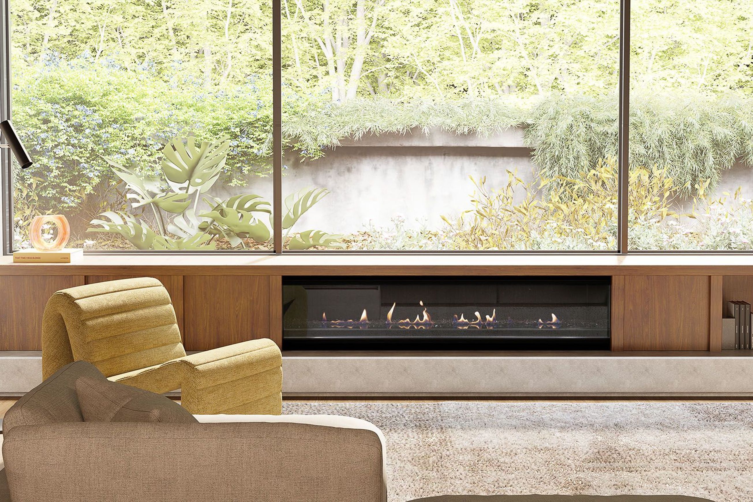 Escea LR1750 Inbuilt Electric Fireplace